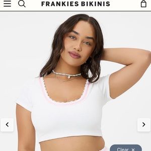 Frankie’s bikinis bathing suit top